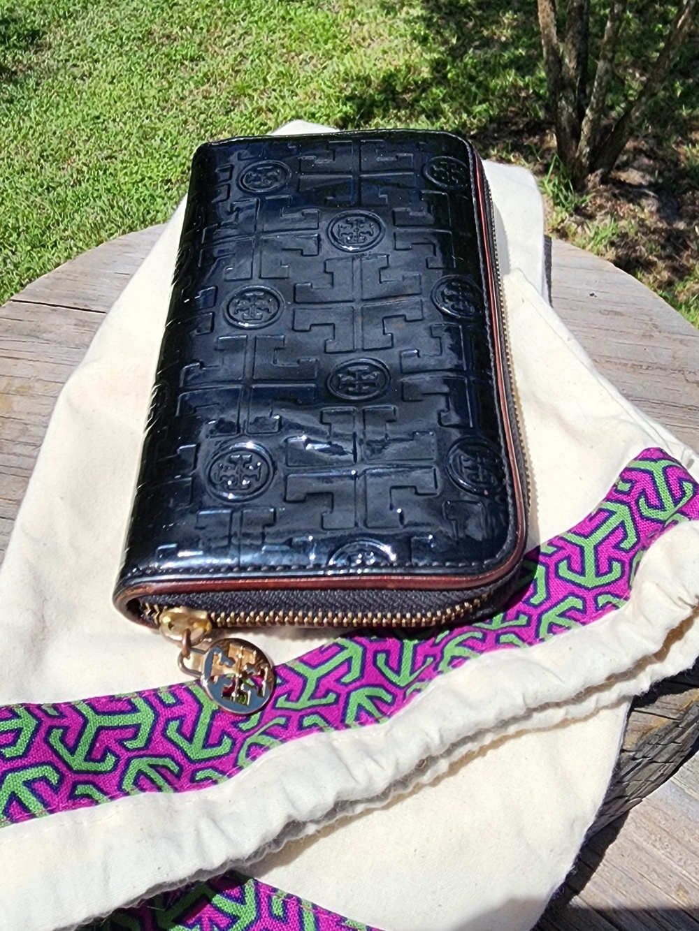 Tory Burch Black Wallet